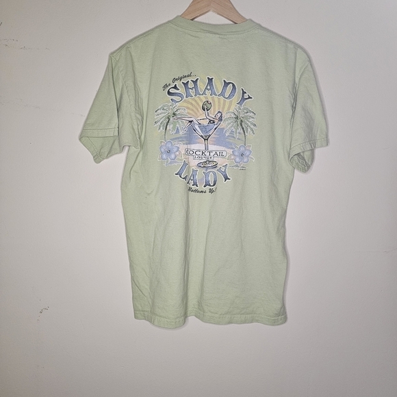 St. Thomas Virgin Islands Shady Lady Tee Shirt Size Medium - Picture 5 of 6